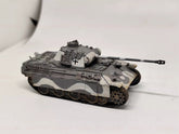 1/72 German Panther Tank Model A With Snow Camouflage Painted Finished Model